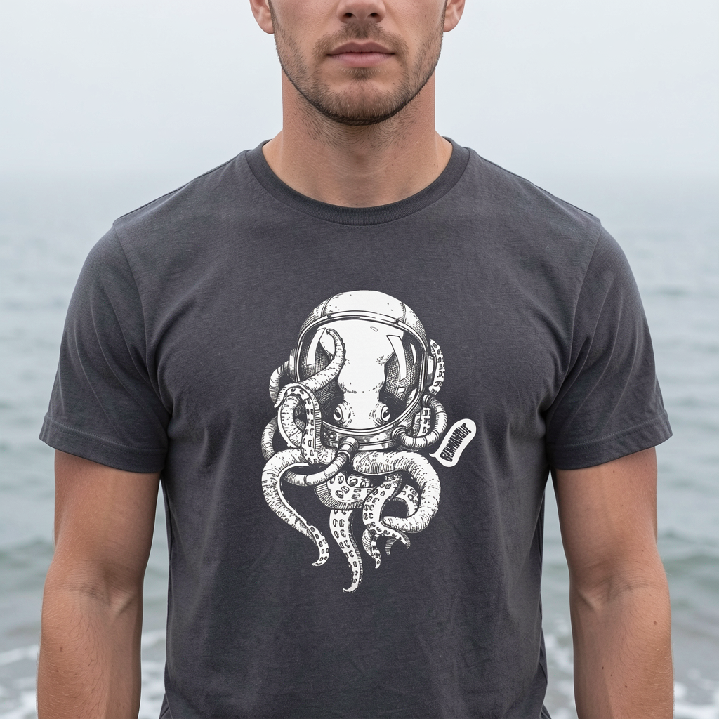 T-shirt unisexe | Bella + Canvas | Pieuvre