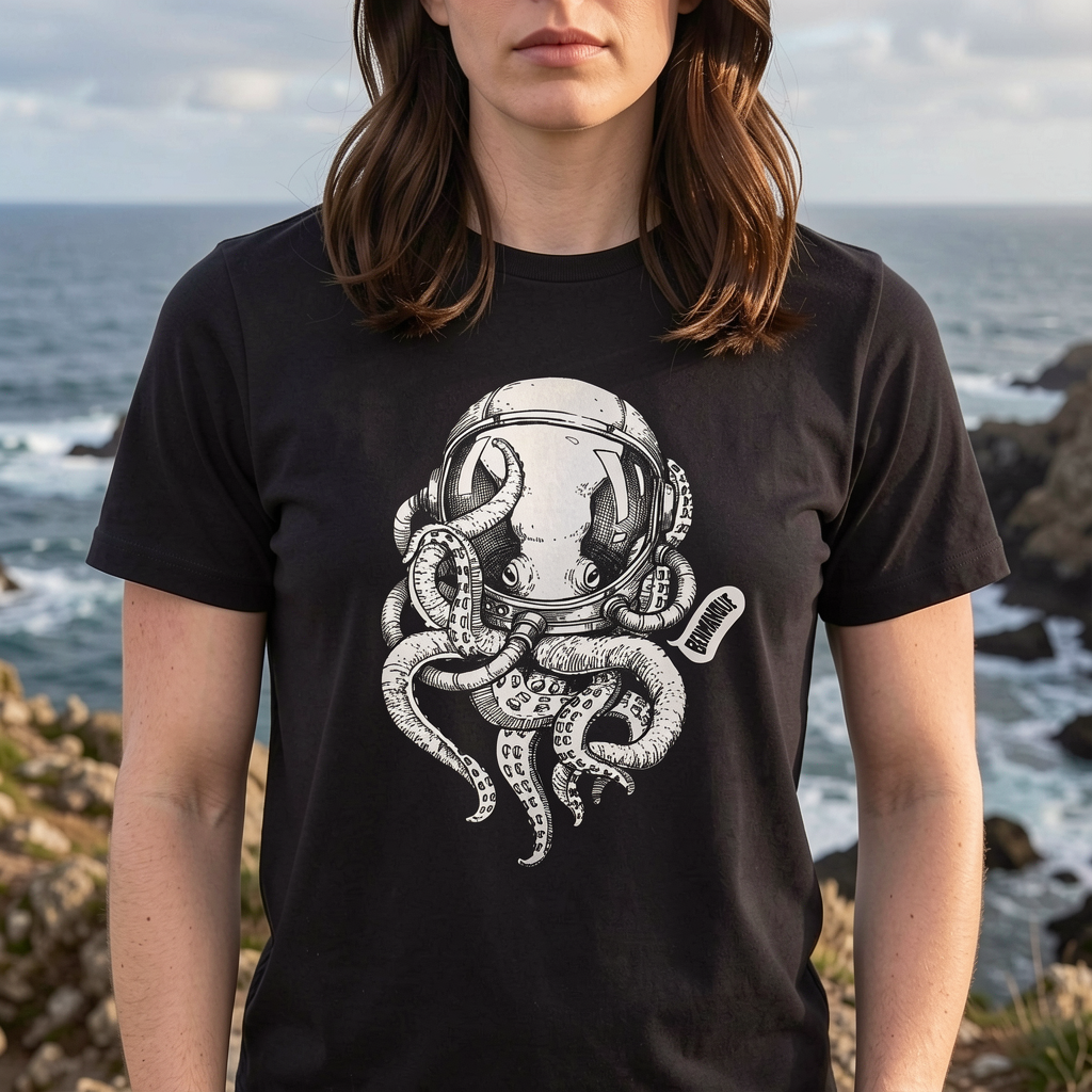 T-shirt unisexe | Bella + Canvas | Pieuvre
