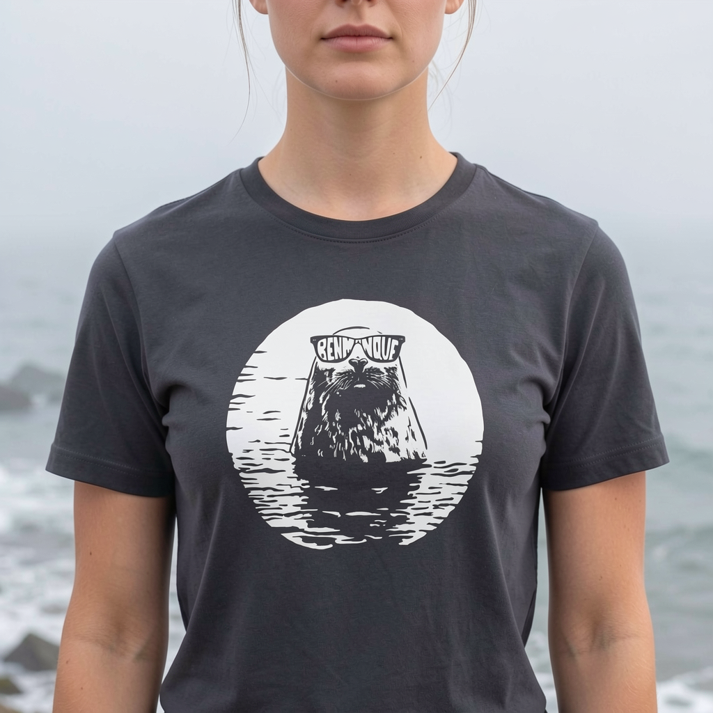 T-shirt coton doux | Gildan | Phoque Benmanque