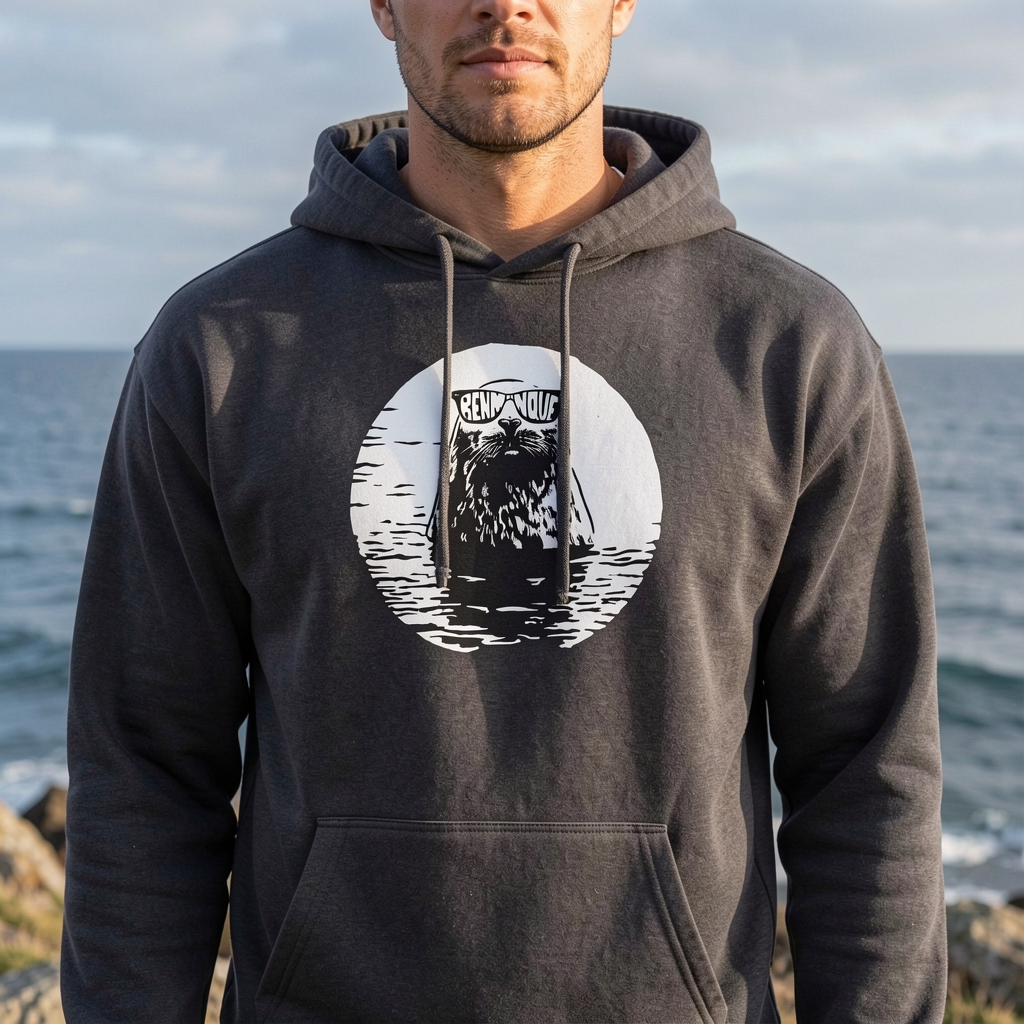 Sweat à capuche | Gildan Heavy Blend | Phoque Benmanque