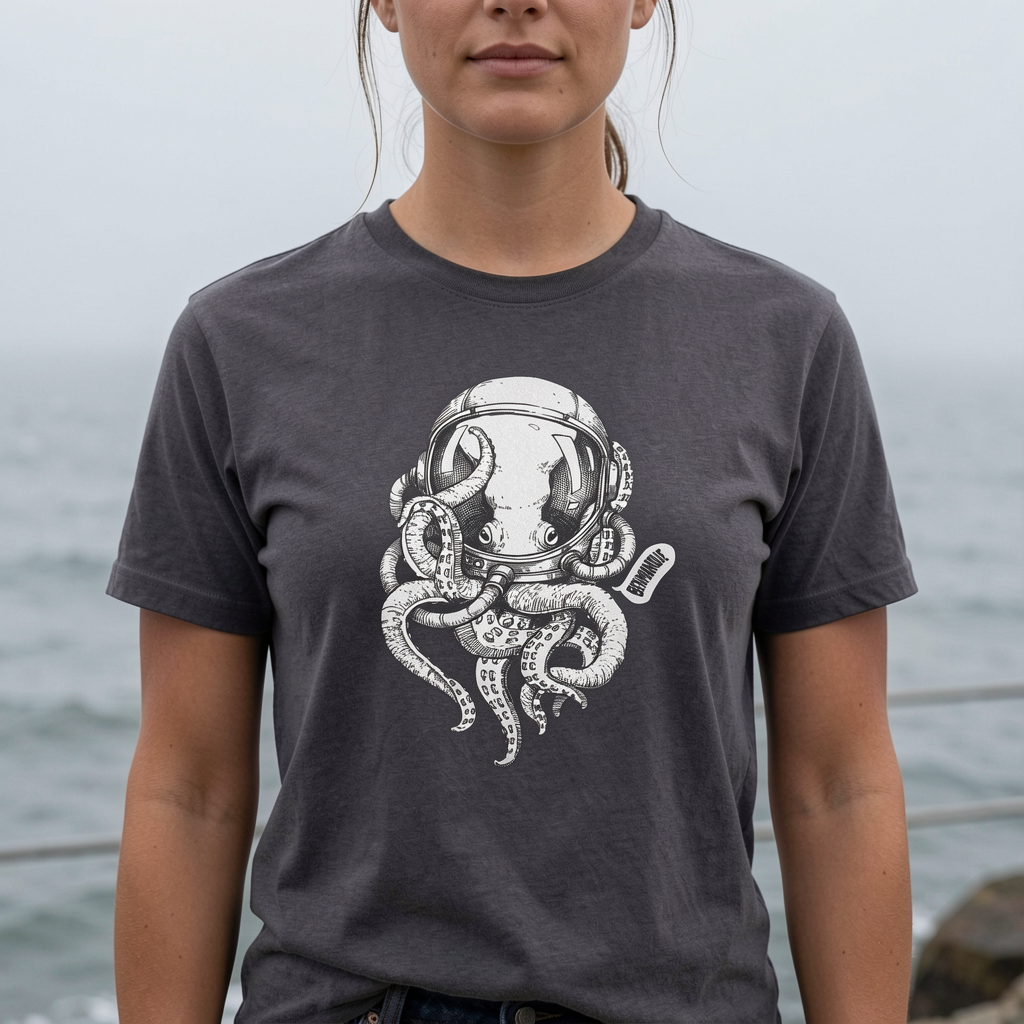 T-shirt | Comfort colors | Pieuvre