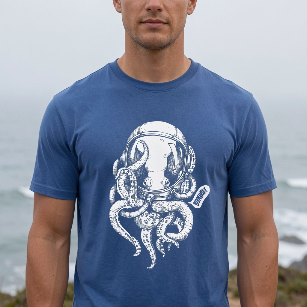 T-shirt | Comfort colors | Pieuvre