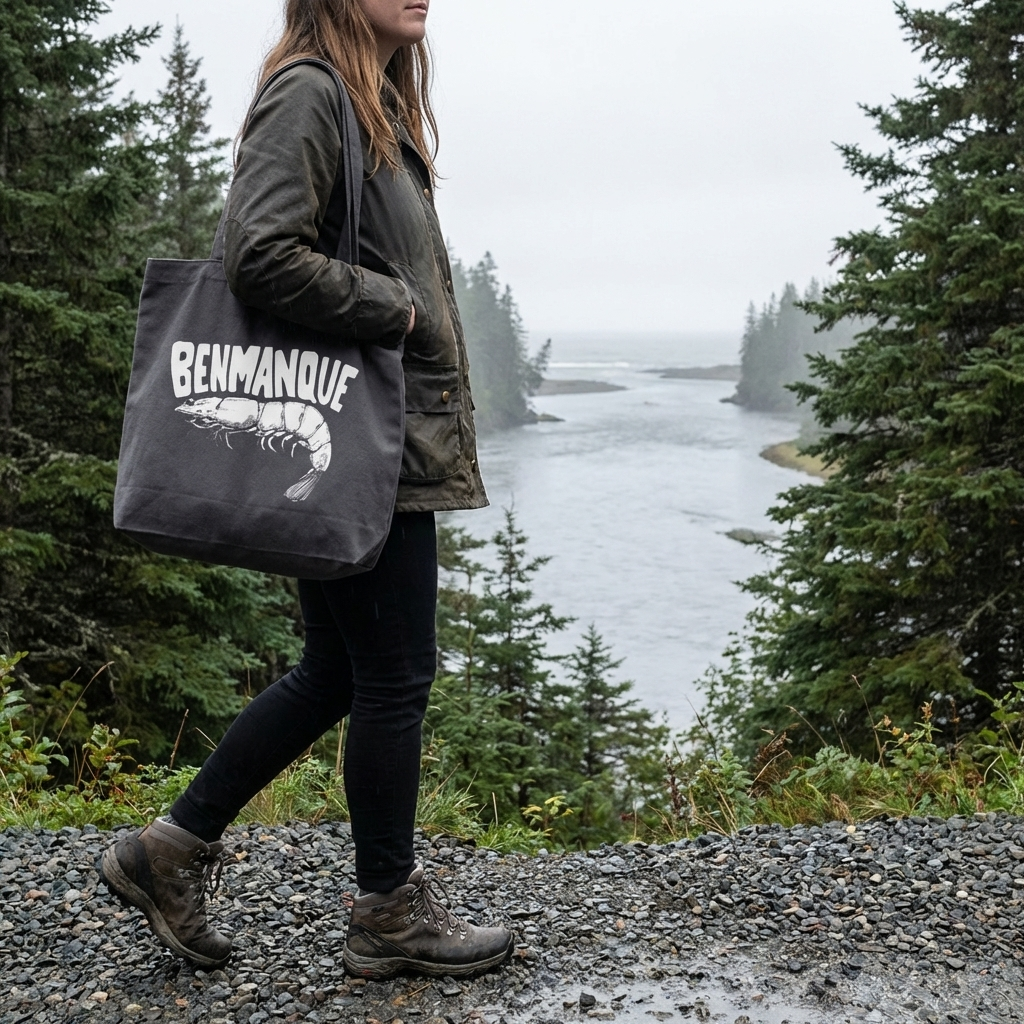 Tote bag canvas Benmanque