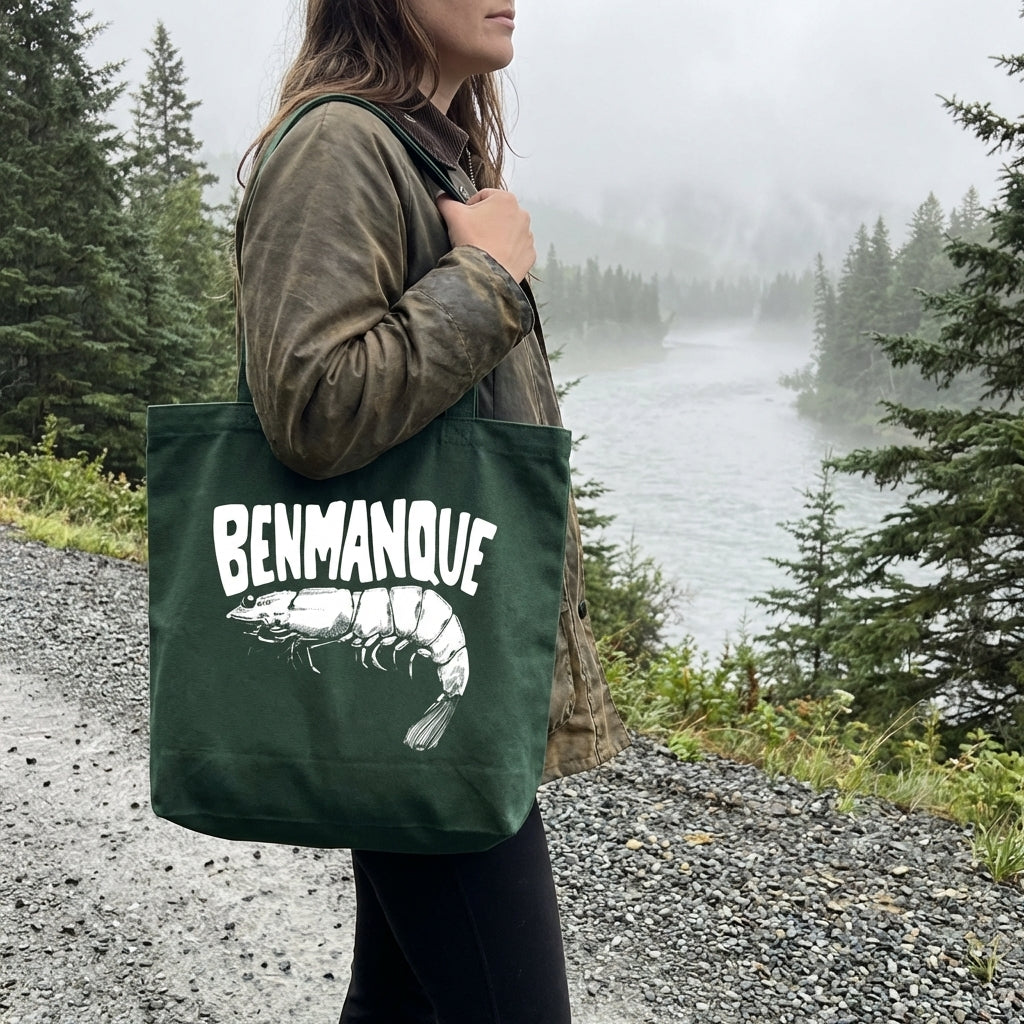 Tote bag canvas Benmanque